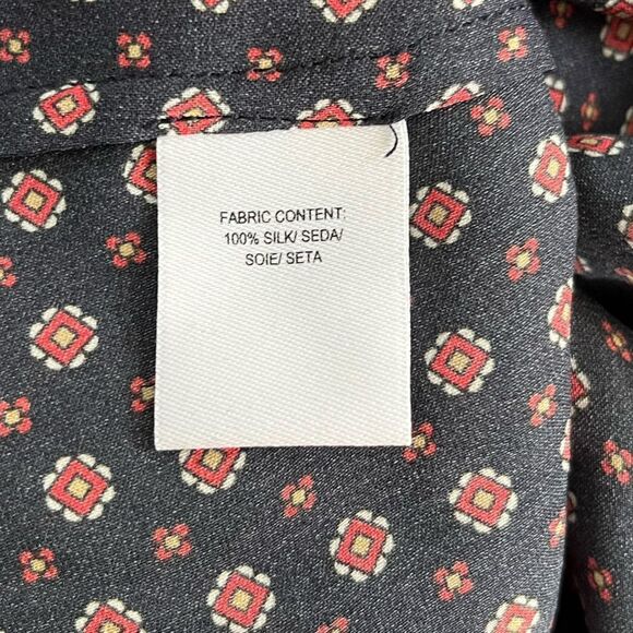 Derek Lam 10 Crosby Bandana Print Sleeveless Silk Blouse - Picture 6 of 9